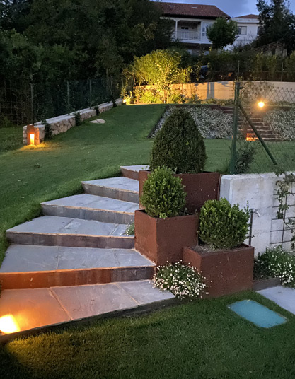 Paisajismo fincas privadas Cantabria
